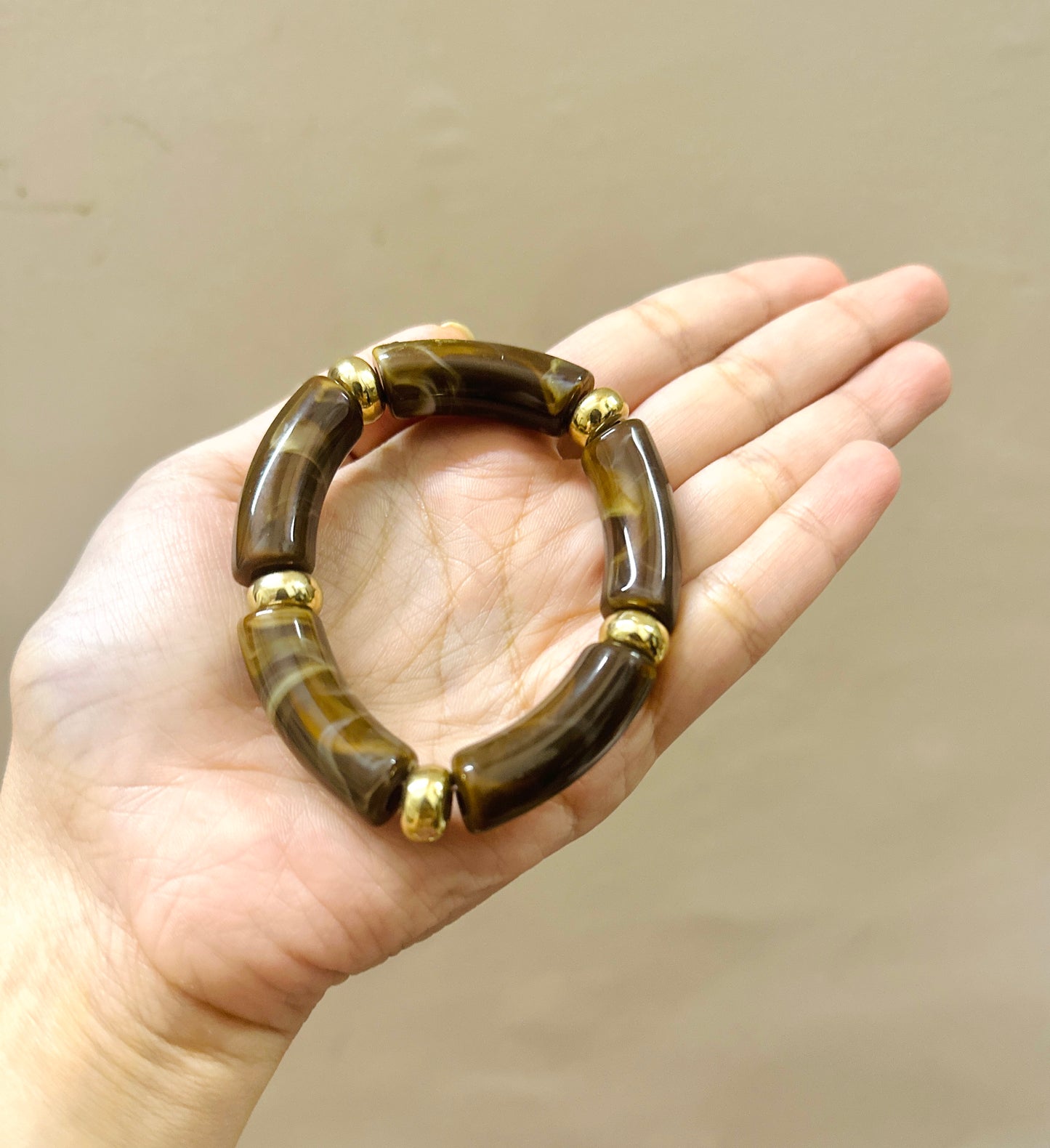 Marble Stretchable Bracelet Pack of 4