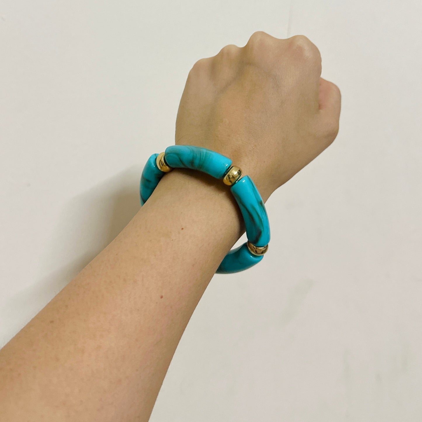 Amber Lush Stretchable Bracelet