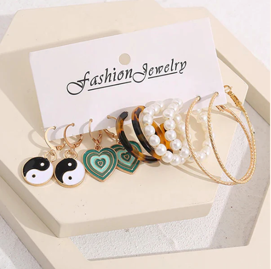 Aether Bands - Gold Plated Earrings Combo