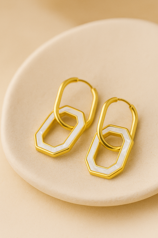Veyona Earrings - 18k Gold Plated Anti-Tarnish