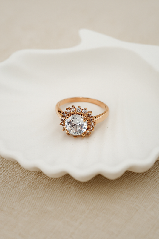 Fierce Orbit - Rose Gold Plated Adjustable