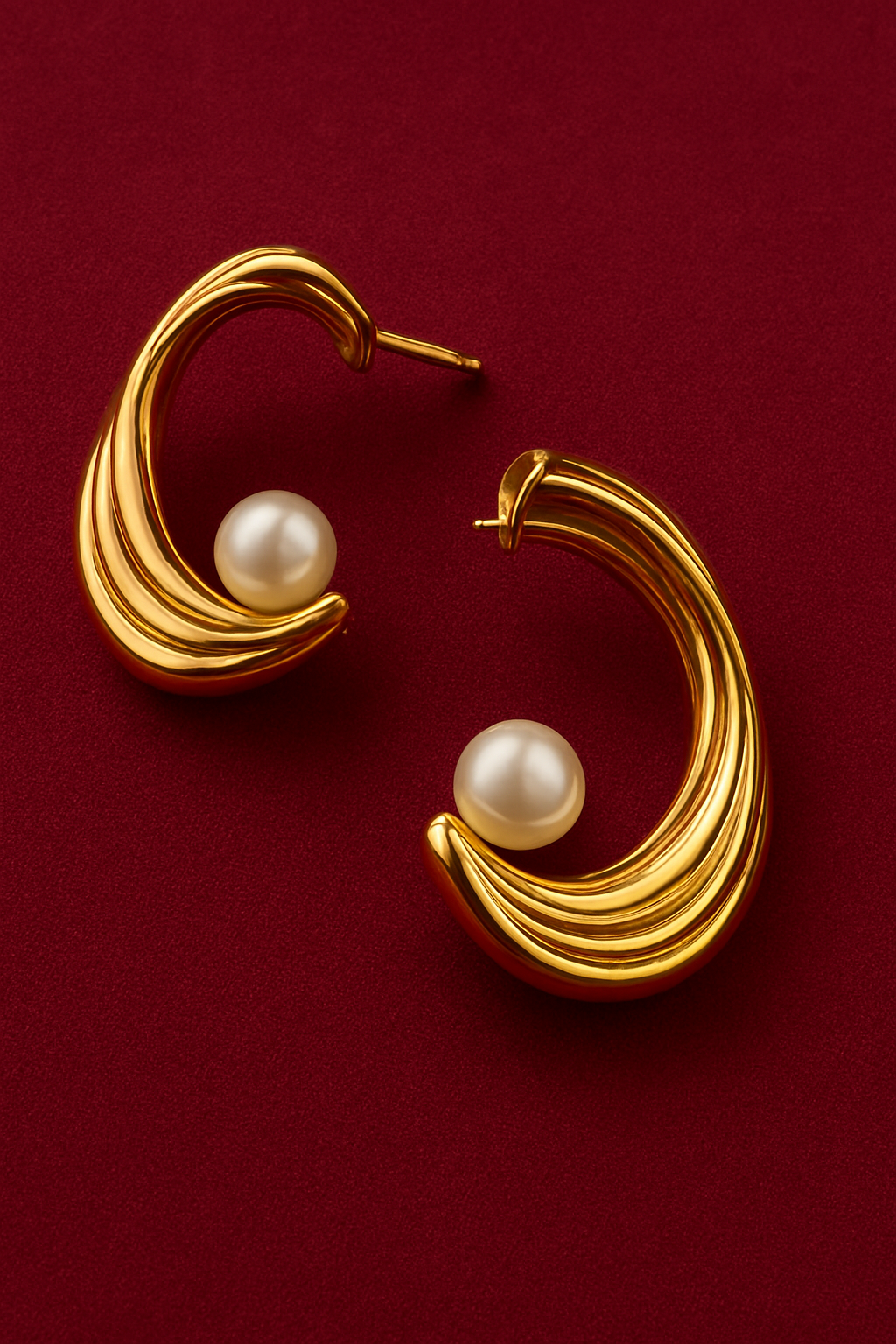 Éclara Earrings - 18k Gold Plated Anti-Tarnish