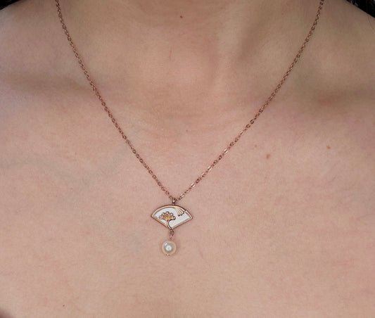 Inner Arc - Rose Gold Plated Necklace