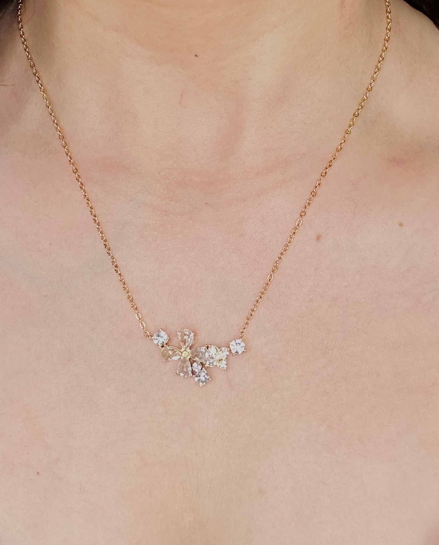 Kiva - Gold Plated American Diamond Studded