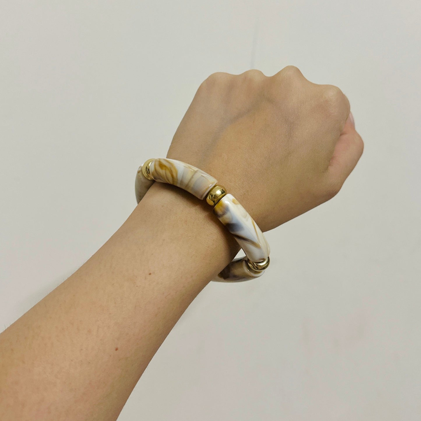 Marble Stretchable Bracelet Pack of 4