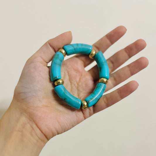 Amber Lush Stretchable Bracelet