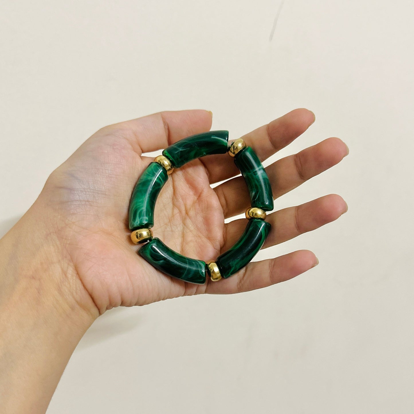 Marble Stretchable Bracelet Pack of 4