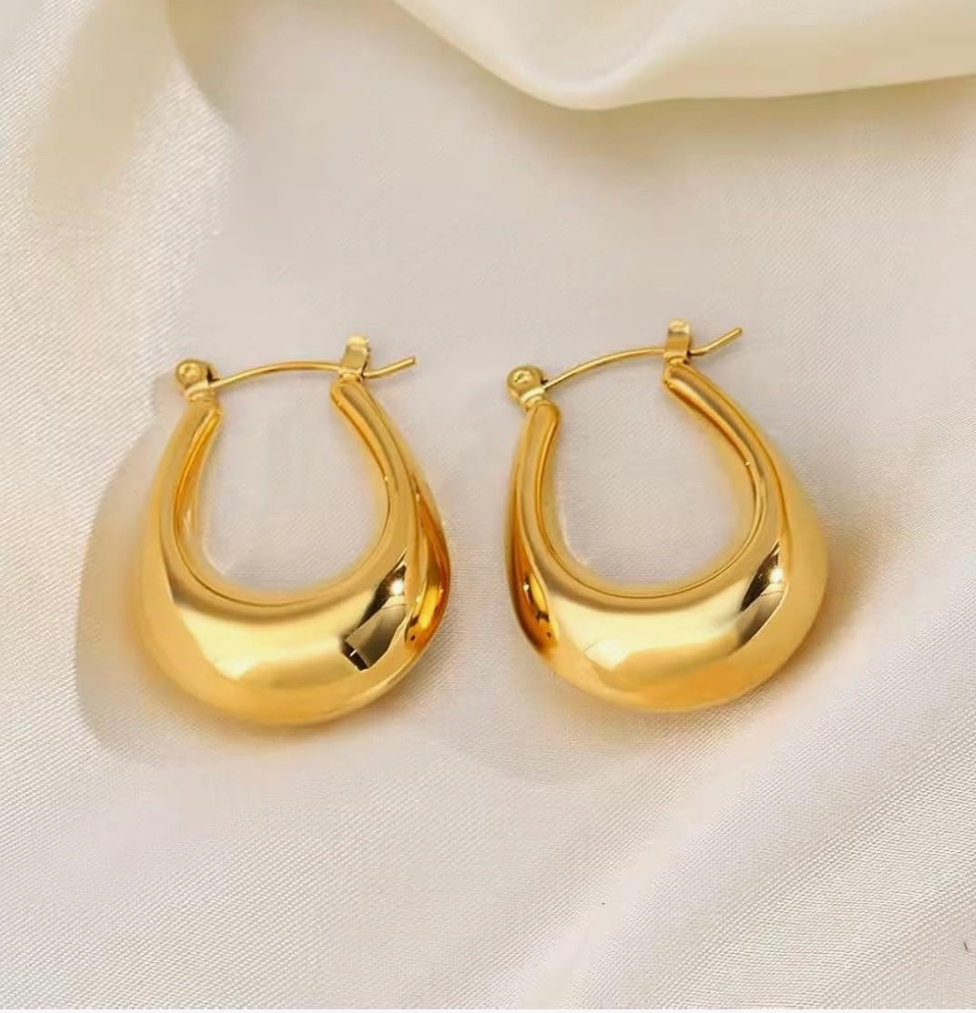 Noira Earrings - 18k Gold Plated Anti-Tarnish