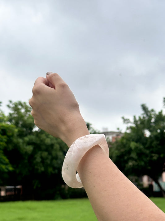 Snow Resin Bangle