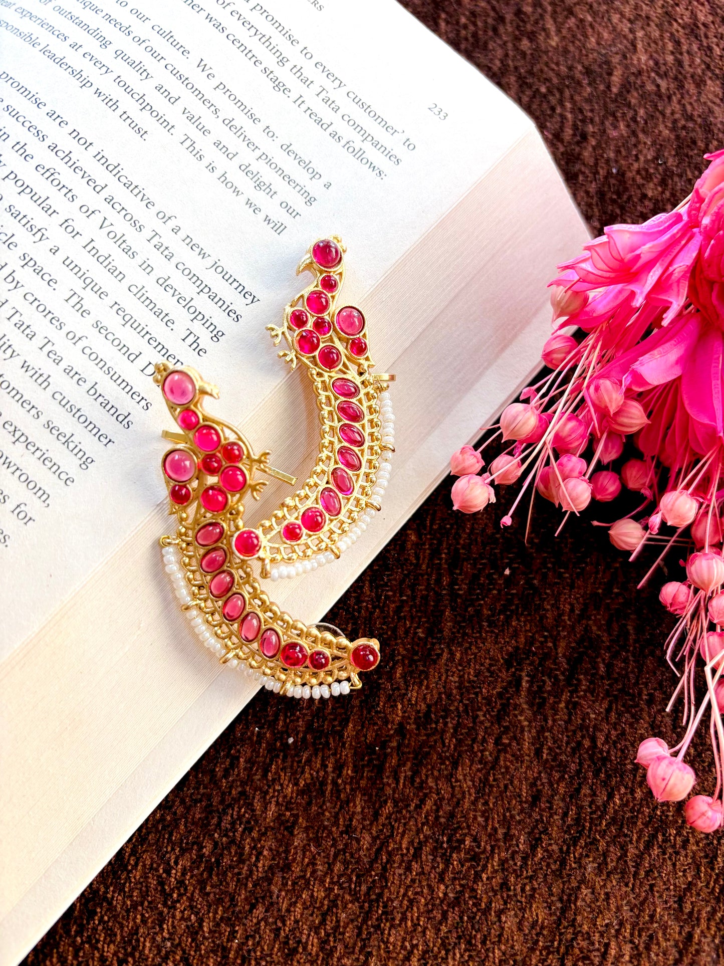 Kesar - Brass Earcuffs