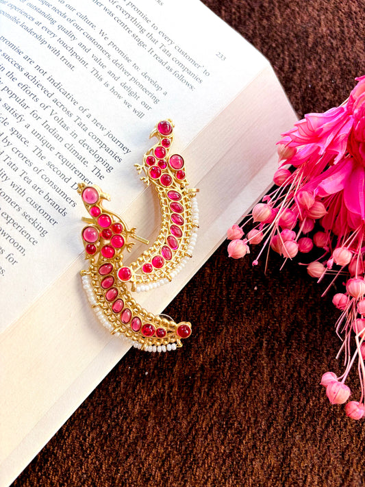 Kesar - Brass Earcuffs