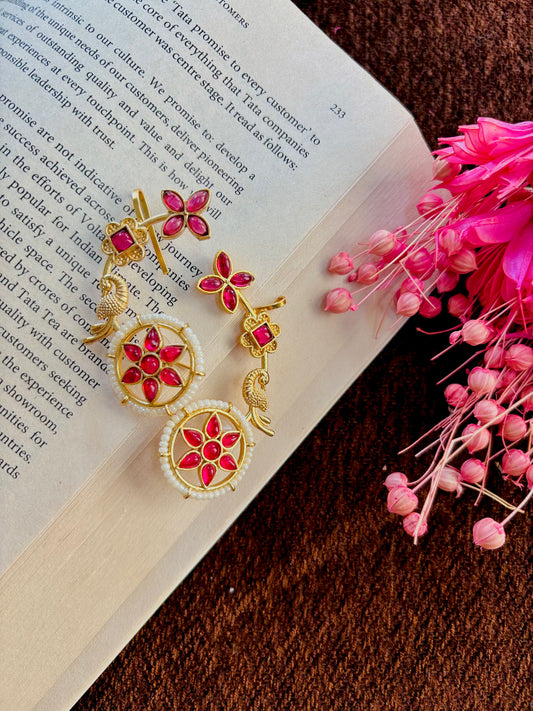 Haseen - Brass Earcuffs