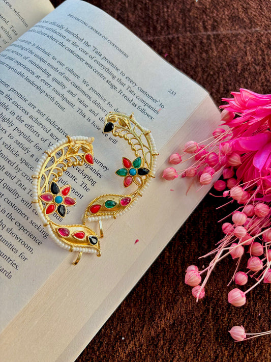 Shabnam - Brass Earcuffs