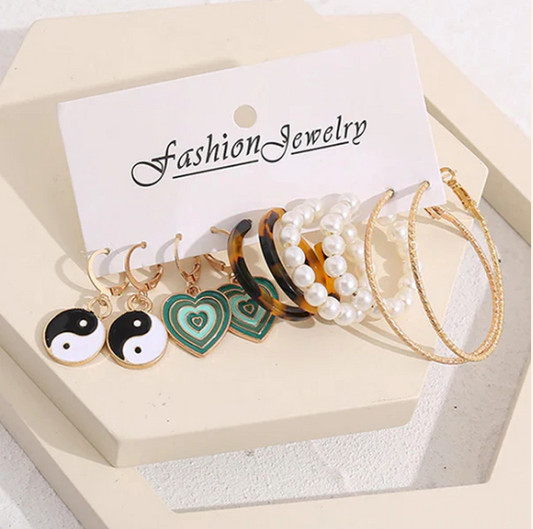 Aether Bands - Gold Plated Earrings Combo