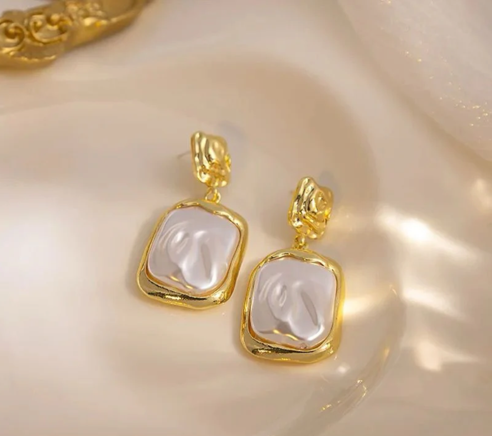 Orb of Charm - Gold Plated Earrings