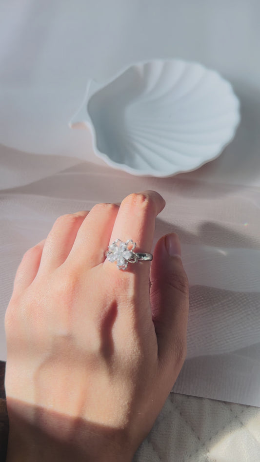 The Rotating Flower Ring